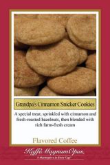 Grandpa's Cinnamon Snicker Cookies SWP Decaf Flavored Coffee